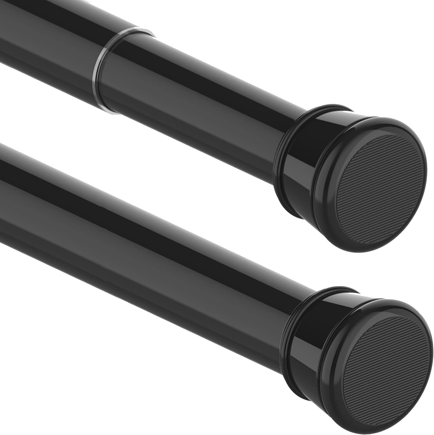 1PC Shower Curtain Pole Extendable No Drill Tension Rods for Curtains Extendable Curtain Poles Shower Curtain Railfor Bathroom, Window, Door