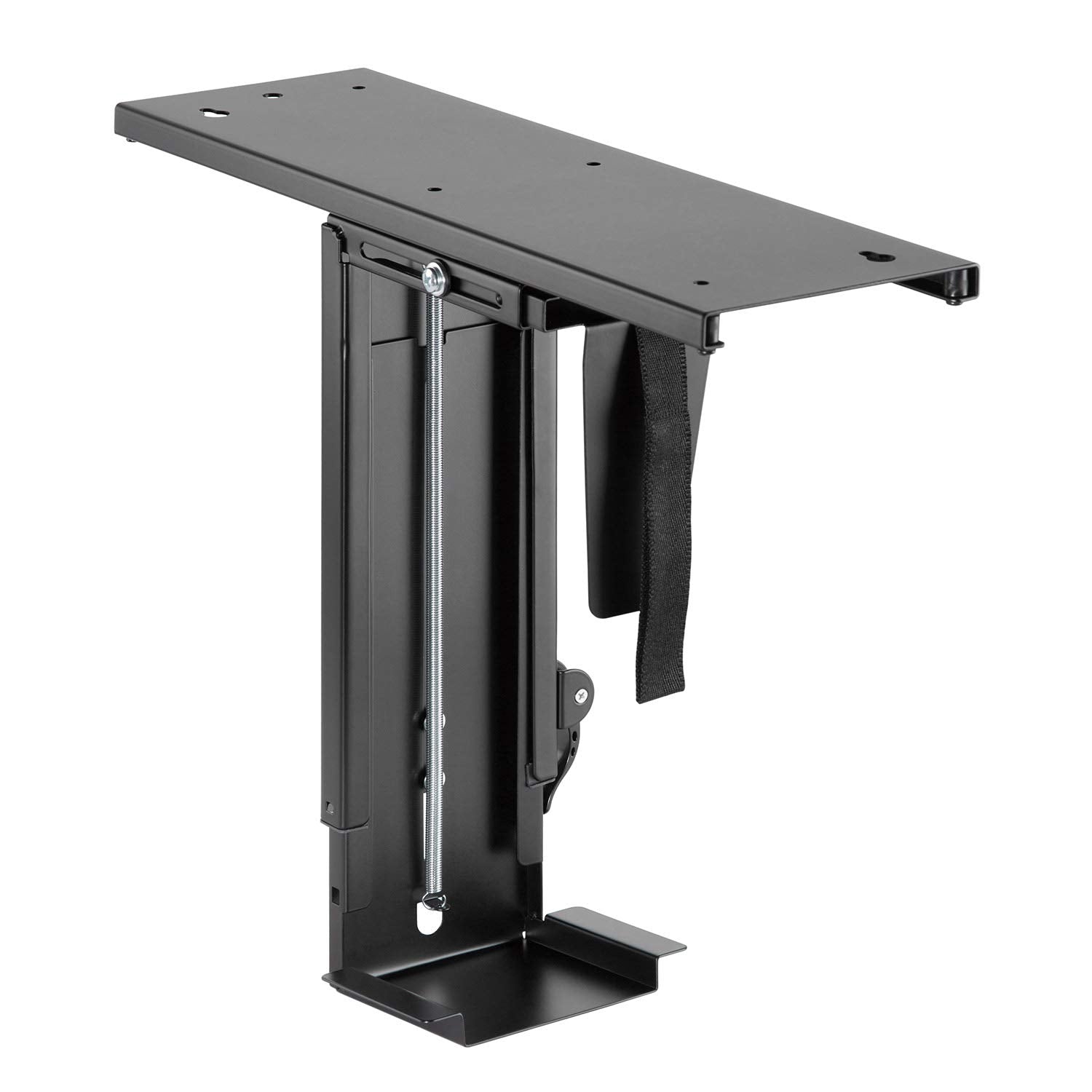 Maclean MC-885 B Universal Computer Desk Holder PC Station Workstation Holder Under Table Up To 10kg Extendable Swivel 360 °