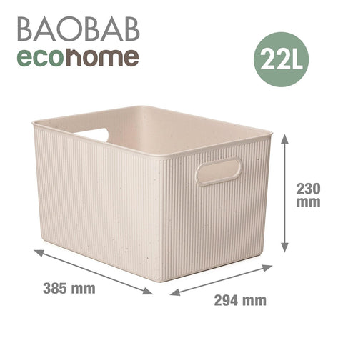 TATAY Storage Basket Ecohome BPA-Free Compact Versatile Design
