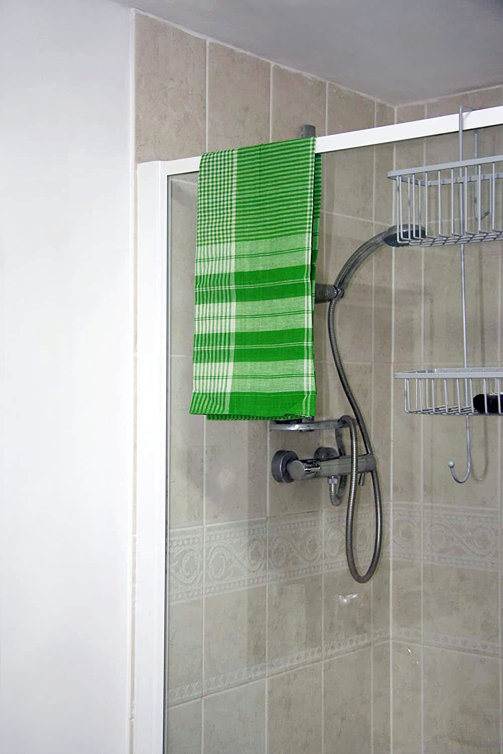 Mayaka786 Light weight Gamcha Bath Towel - Indian Bengali Style (Green)
