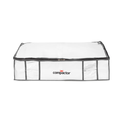 Compactor Life 3D Semi-Rigid Vacuum Box, Size L, White - Space Saving Storage Solution