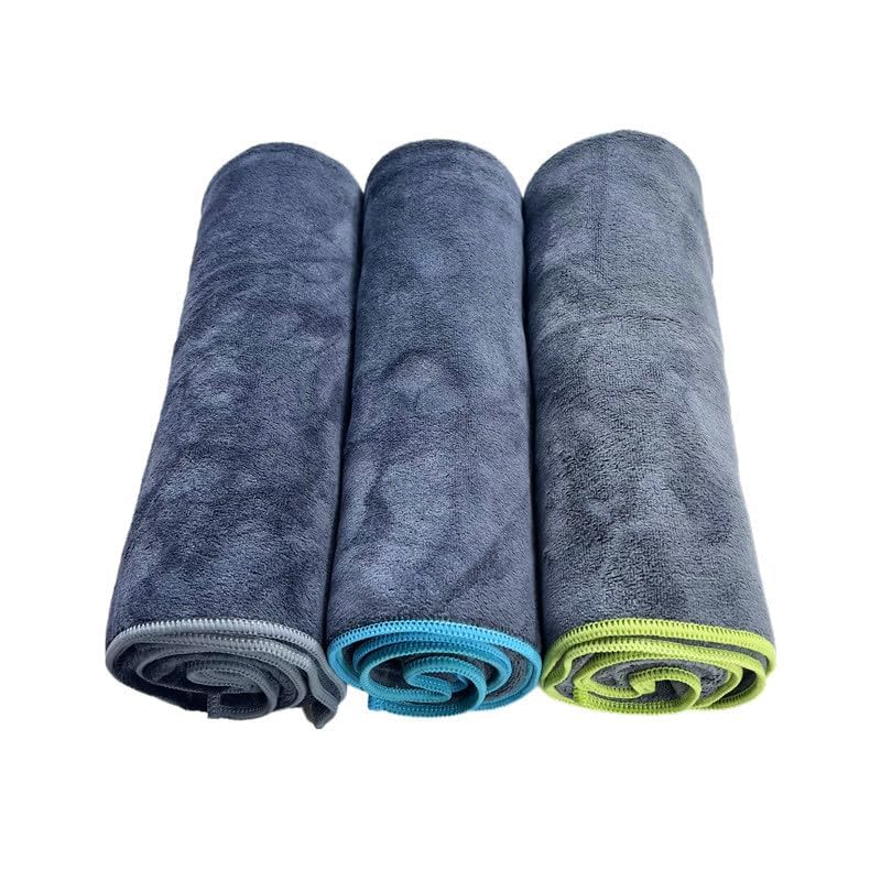 Hitchuey Pet Towels, 3 Pack Pet Bath Towels, 40 x 70 cm, Super Absorbent, Quick Drying, Reusable, Easy to Clean