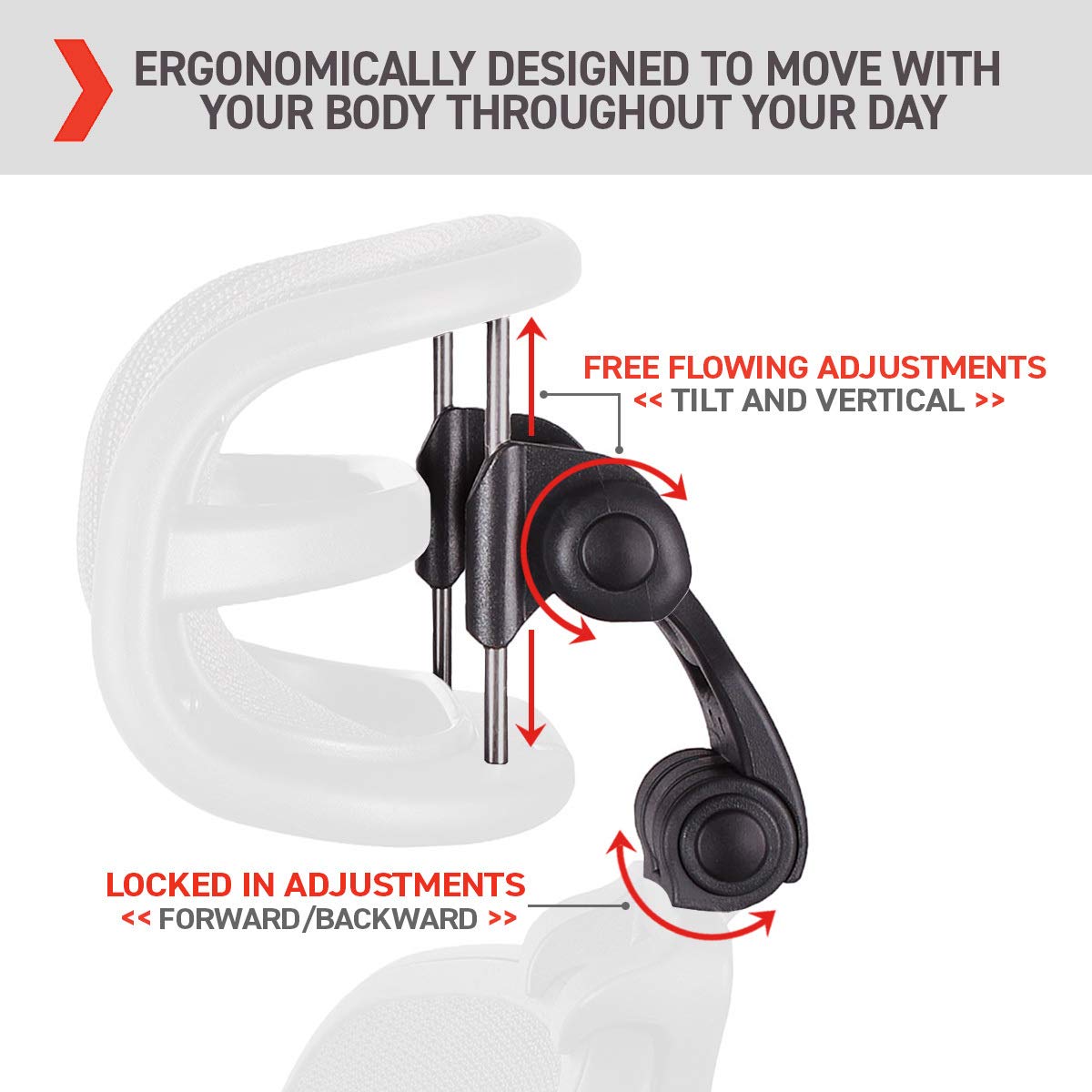 Engineered Now The Original Headrest for the Herman Miller Aeron Chair (H4 for Remastered, Carbon)