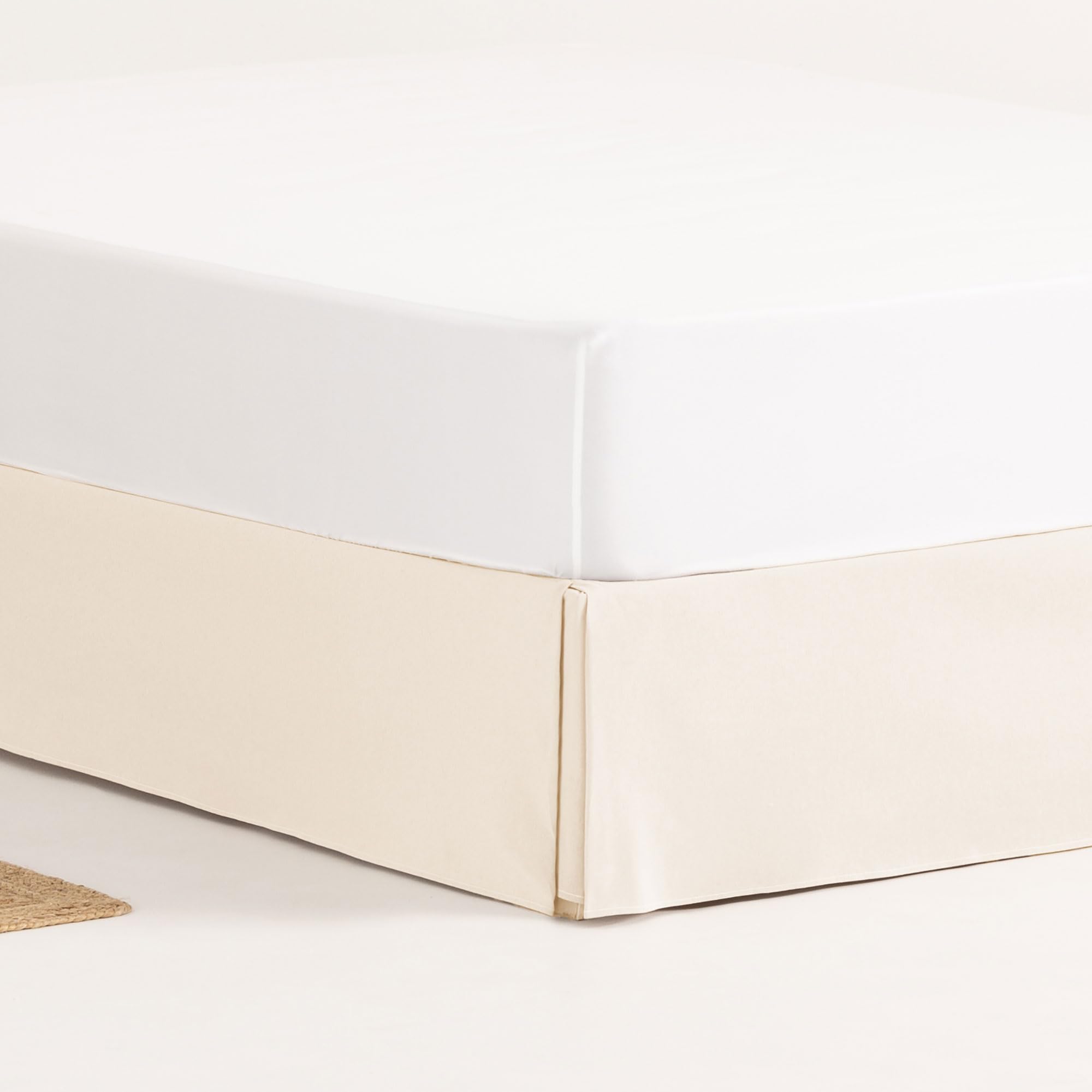 Base Cover 100 x 190/200 cm Bed Base Cover 100 cm – Ecru