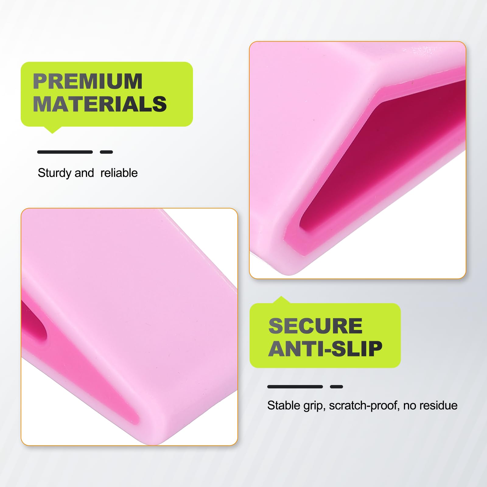 PATIKIL Laptop/Computer Keyboard Stand, 2-Pack Laptop Notebook Holder Portable Ventilated Anti-Slip for Desk Compact Cooling Notebook/Tablet, Magenta