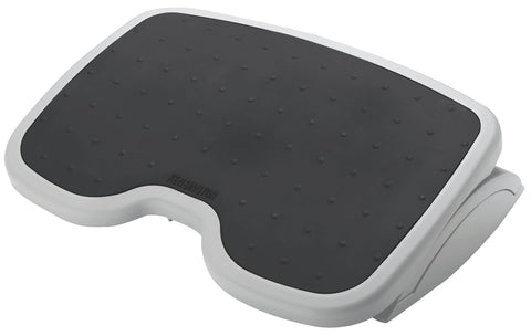 Kensington SoleMate Foot Rest, Adjustable, 6-Level Tilt, Plastic, Grey/Black, 450 x 350mm, Ergonomic, Non-Slip Textured Surface