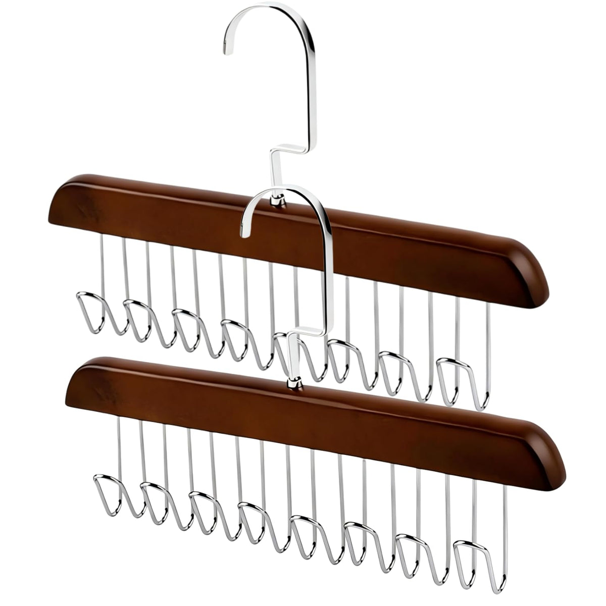 2 Pack Non-Slip Wooden Skid-Proof Belt Holder