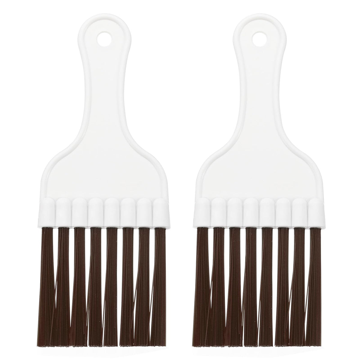 PATIKIL Air Conditioner Fin Comb, 2Pcs Plastic Whisk Brush Condenser Cleaning Brush Refrigerator Coil Fin Cleaner Radiator Repair Tool for AC