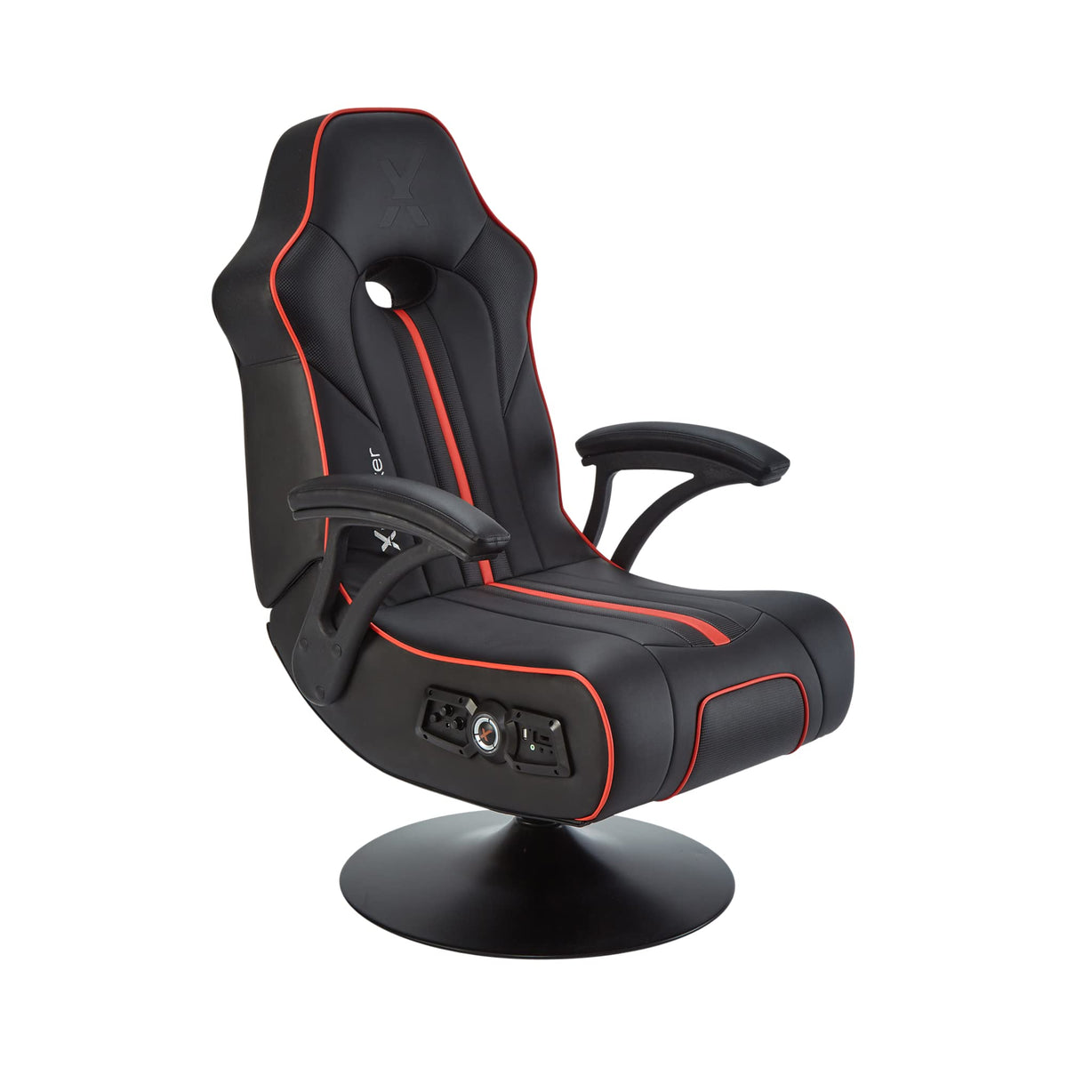 X-Rocker Torque Console Gaming Chair, 2.1 Stereo Audio Gaming Seat - Bluetooth Connectivity, Reactive Vibration, Foldable Base