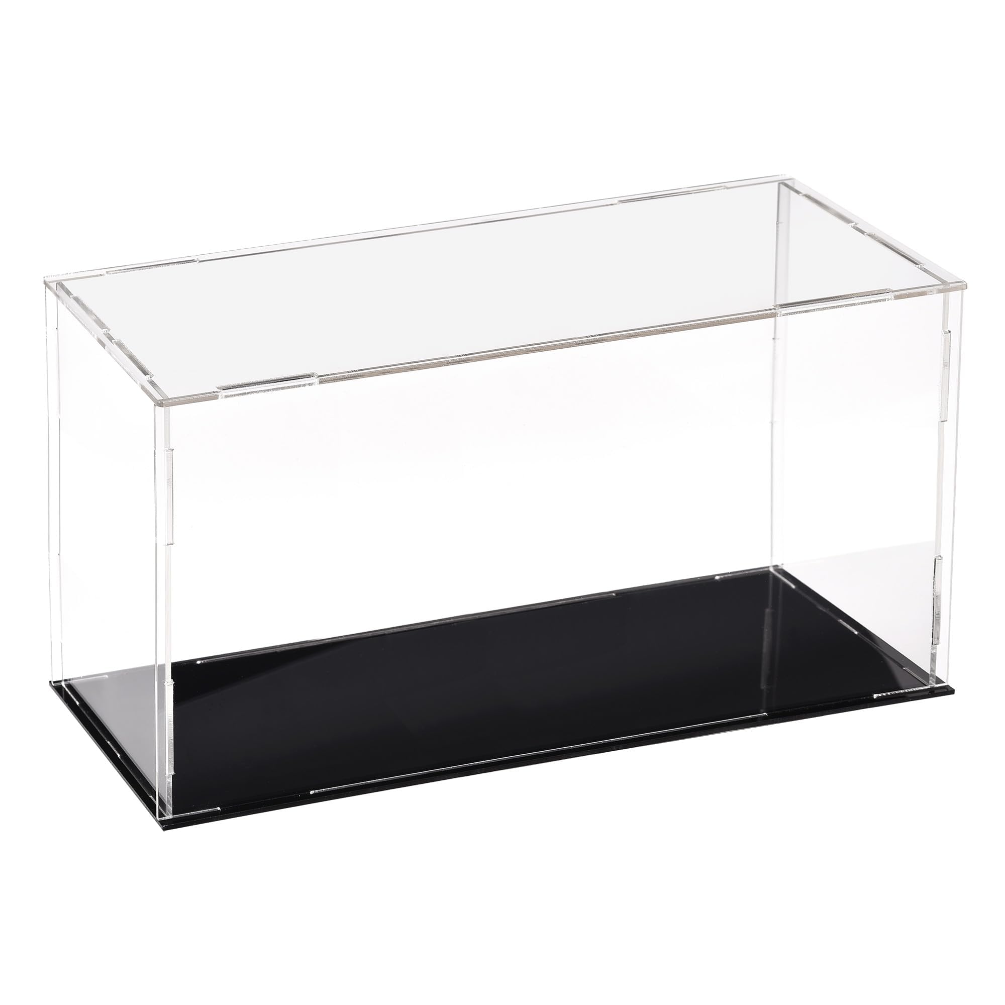Recogwood Acrylic Display Case, 30 x 10 x 15cm Dustproof Clear Showcase