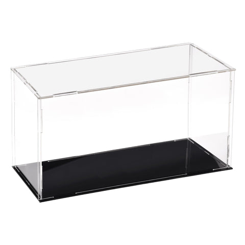 Recogwood Acrylic Display Case, 30 x 10 x 15cm Dustproof Clear Showcase