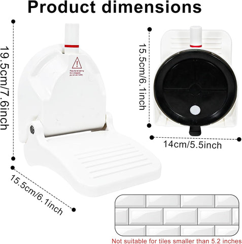 Shower Foot Rest for Shaving Legs, Foldable Step Foot Rest to Shave Legs