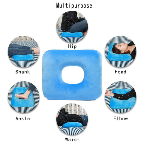 wefaner Donut Pillow Tailbone Pain Relief Cushion Bed Sores