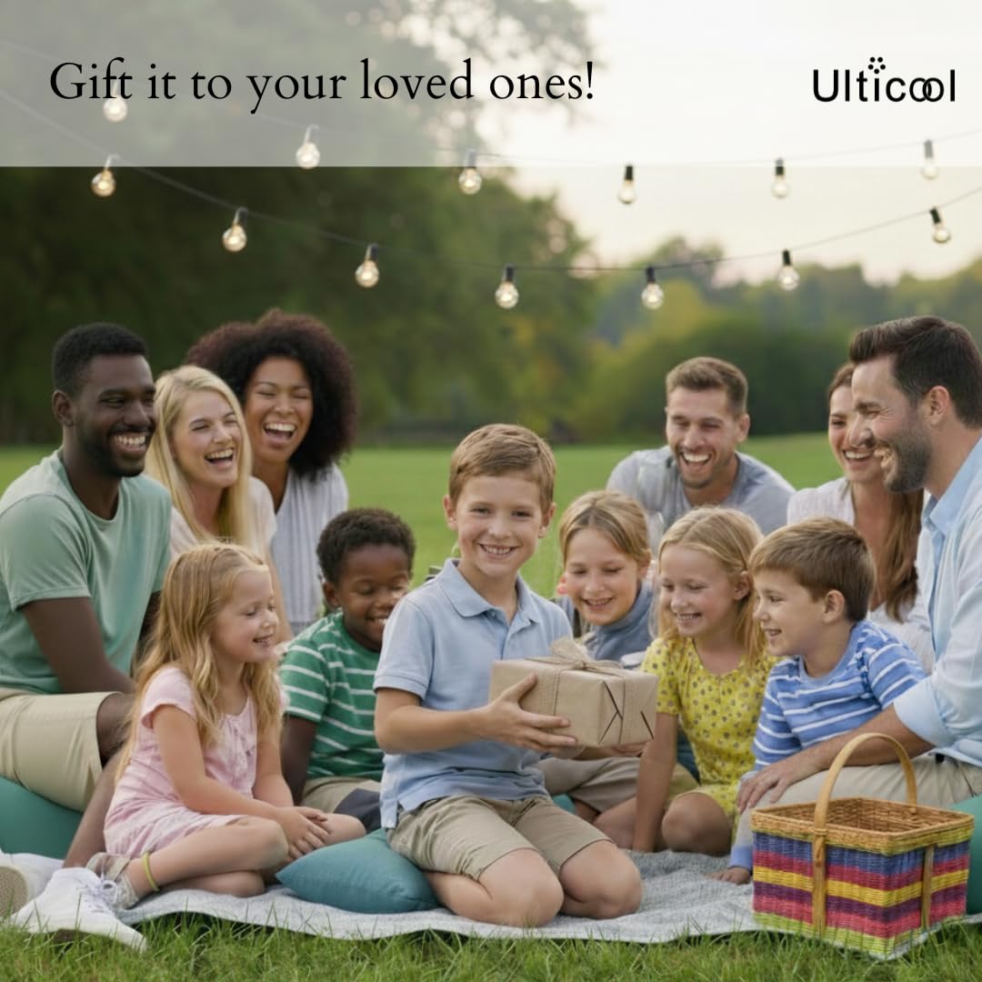 Ulticool Microfibre Children's Towel 140 x 70 cm - Safari Animals Nature Dinosaur
