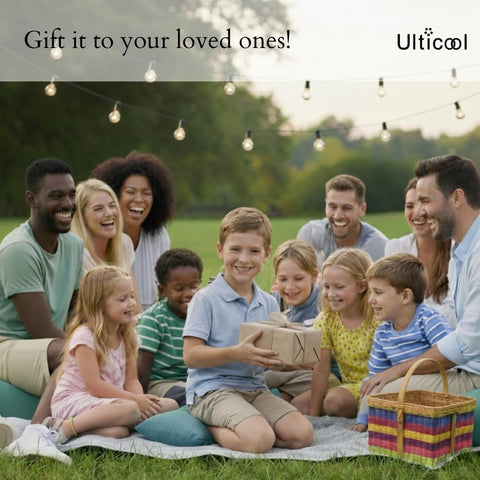 Ulticool Microfibre Children's Towel 140 x 70 cm - Safari Animals Nature Dinosaur