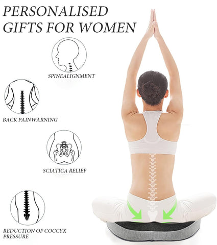 Auoketuo Anti Decubitus Chair Cushion - Orthopedic Donut Cushion for Effective Relief of Hemorrhoids, Prostate, Sciatica and Back Pain