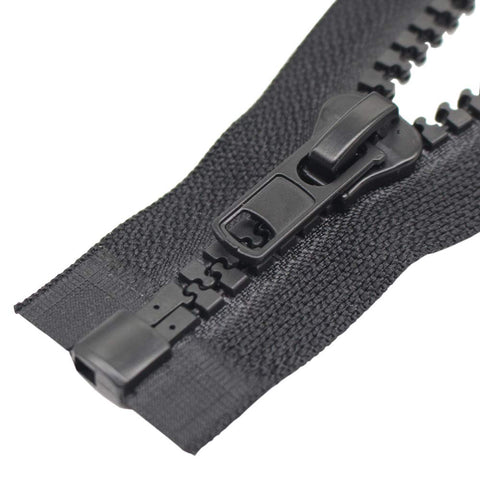 ByaHoGa Pack of 2 33 cm #10 Large Zip Plastic Separable (RZ)