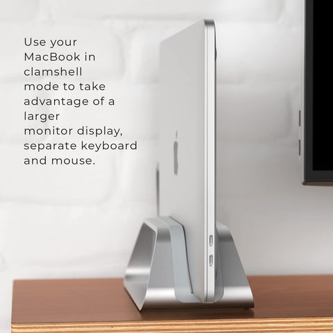 HumanCentric Vertical Laptop Stand Compatible with MacBook Pro & Air