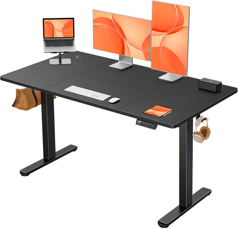 ErGear Electric Standing Desk 120 x 60cm 4 Memory with Splice Board