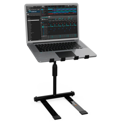 Audibax 10157147 TOP-30 Professional Folding Laptop DJ Stand with Bag