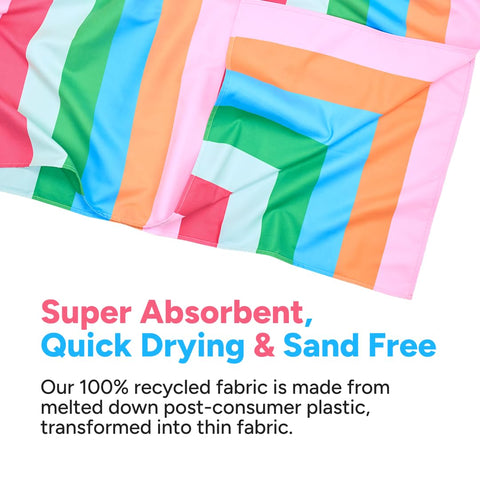 Dock & Bay Quick Dry Beach Towel - Tutti Frutti, Large