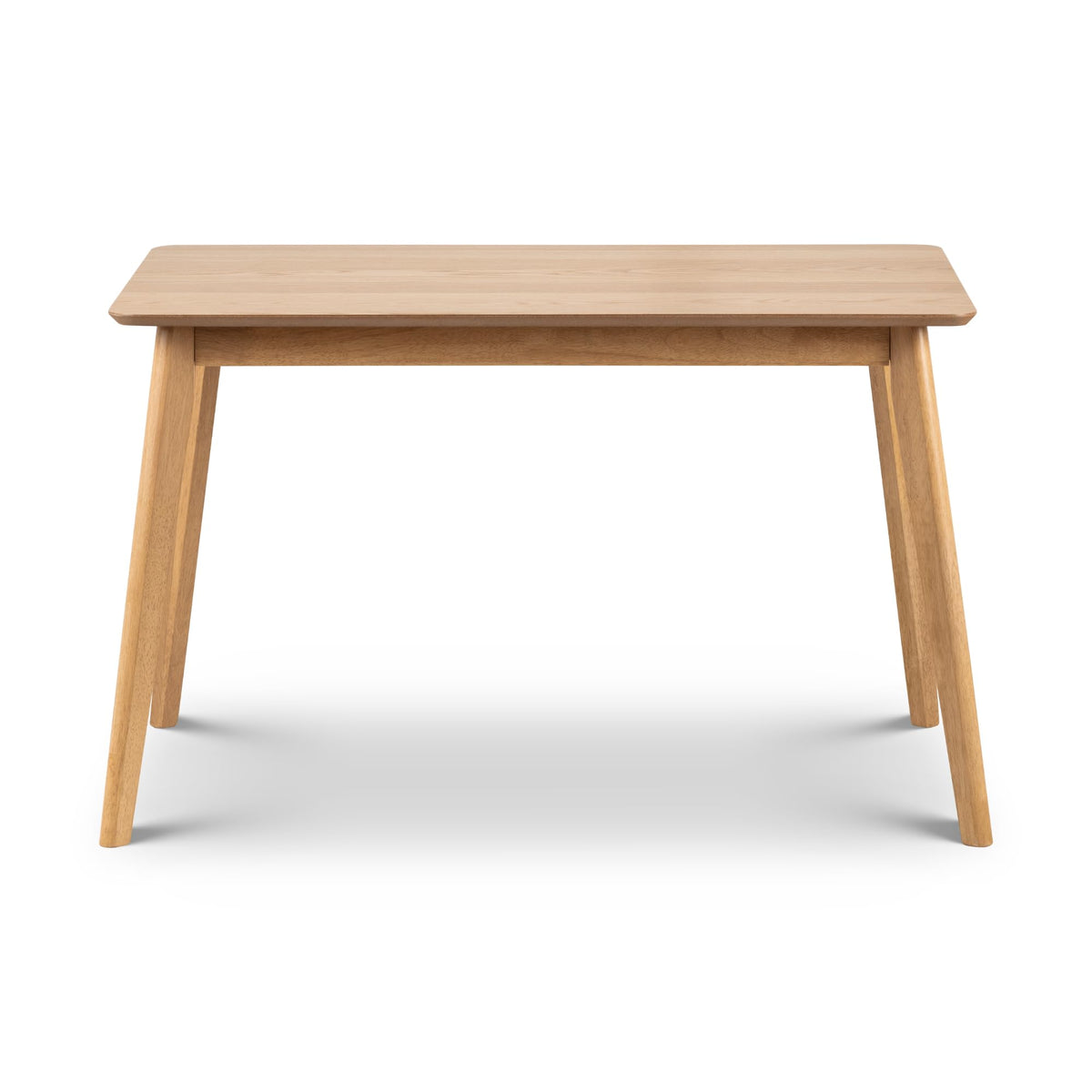Julian Bowen Boden Dining Table for 4, Oak Effect - H75 x W118 x D77cm