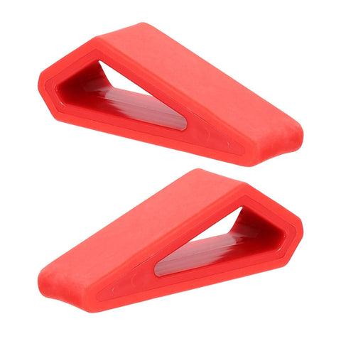 PATIKIL Laptop/Computer Keyboard Stand, 2-Pack Laptop Notebook Holder Portable Ventilated Anti-Slip for Desk Compact Cooling Notebook/Tablet, Red
