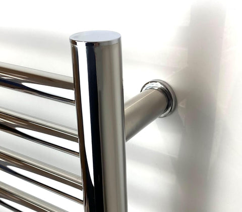 Manissa Siena Stainless Steel Electric Heated Towel Rail 300mm W x 1000mm H