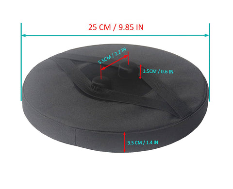 Outward Gear Thick Seat Cushion for Telescopic Stools, Collapsible Stool Chair Pads with Thickened Memory Foam