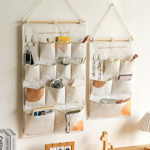 KICPUK Door Organiser Hanging Bag,Hanging organiser for the wall,camping storage bag,suitable for cupboards,behind doors,bathrooms,offices