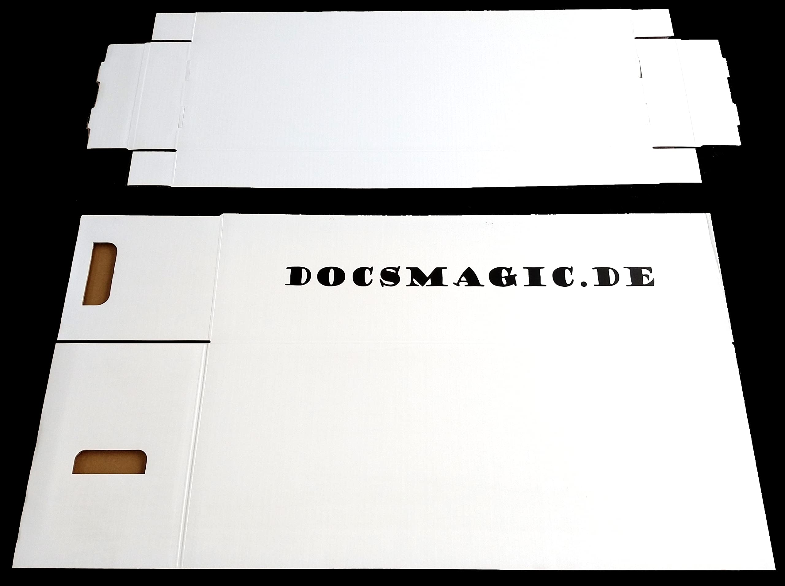 docsmagic.de 5x Long Comic Storage Box - 19.4 x 27.6 x 69.8