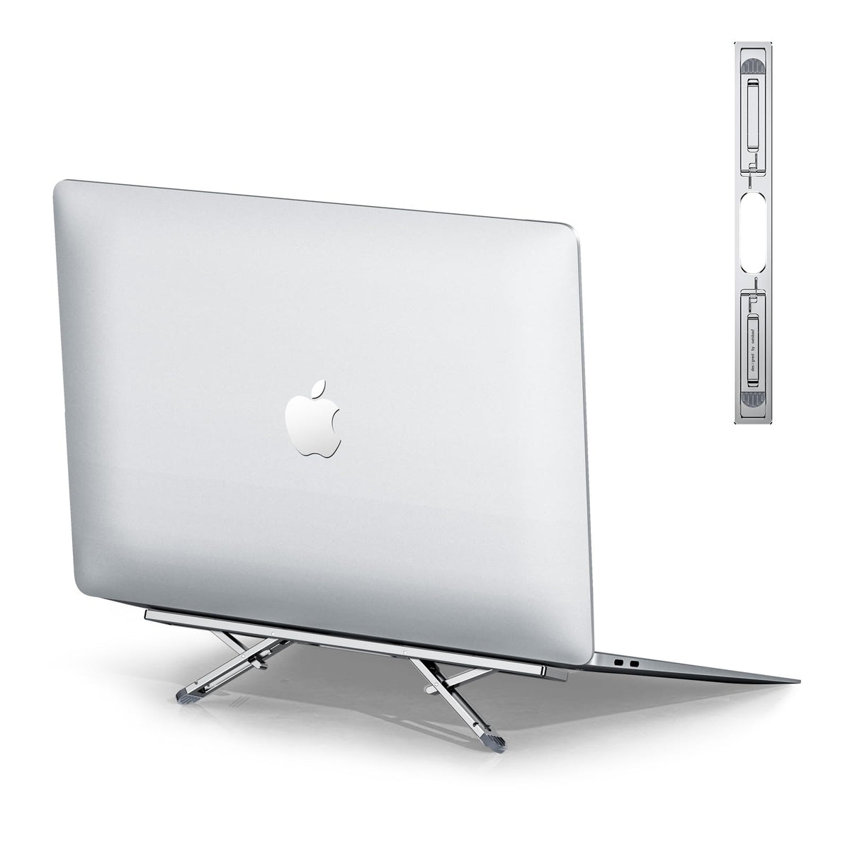 nediea Foldable Laptop Stand, Laptop Feet Riser for Desk, Laptop Cooling