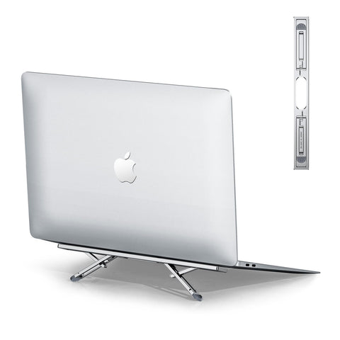 nediea Foldable Laptop Stand, Laptop Feet Riser for Desk, Laptop Cooling