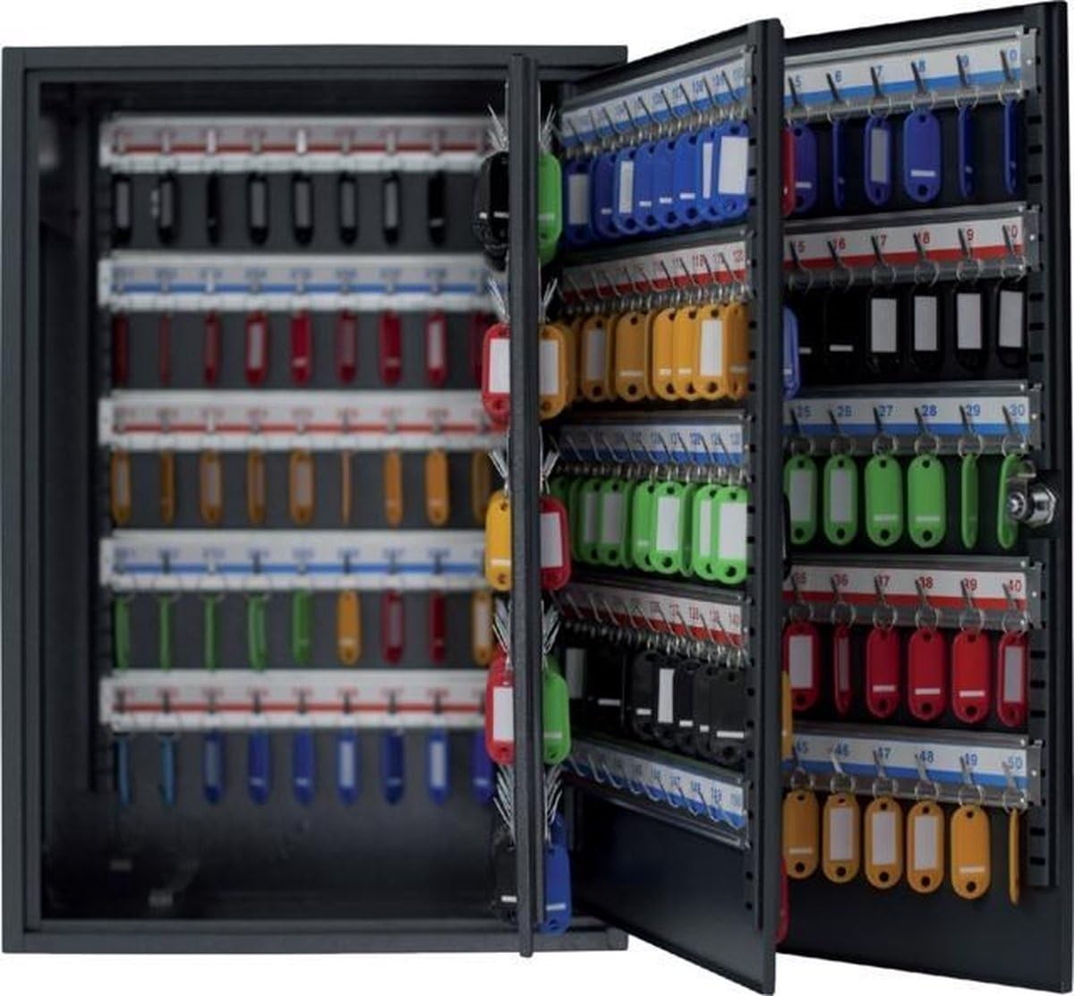 Pavo - Deluxe Key Cabinet for 300 keys, Grey