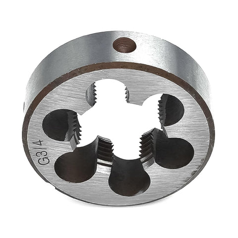 VOANZO G3/4 Thread Die Pipe Thread Die Threading Screw Die for Tap G3/4 Durable Threading Hand Tools Outer Diameter 55mm/2.17in Industrial Tool for