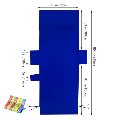 MARFOREVER Beach Sun Lounger Towels with Pockets 210 x 76 CM Microfiber Beach Sunbed Towels Beach Chair Cover for Holidays Sunbathing Beach Hotel