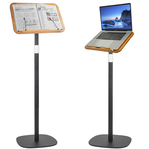 OUUTMEE Height Adjustable 50 to130CM Standing Reading Stand