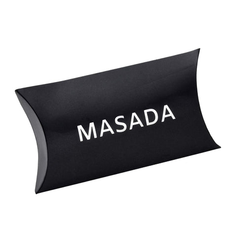 MASADA bow tie violet - men's accessory in shiny-look, continuously adjustable, handmade with hook closure - 12 x 6 cm