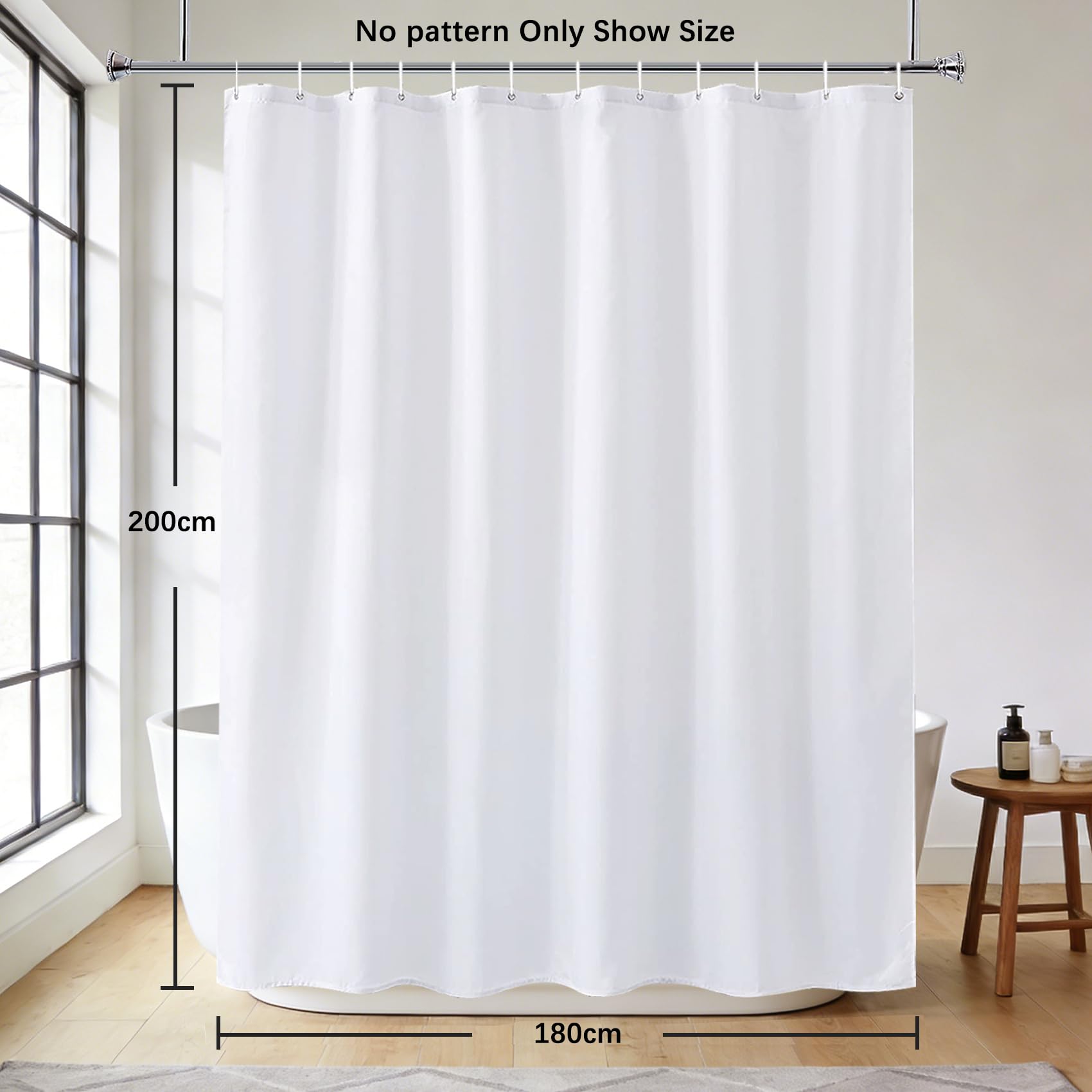 Kzzfqxb 180x200cm Shower Curtains with Plastic Hooks, Waterproof Occluded Grey Marble Texture Golden Curve Lines Flowing Smoke Art Pattern for Bath