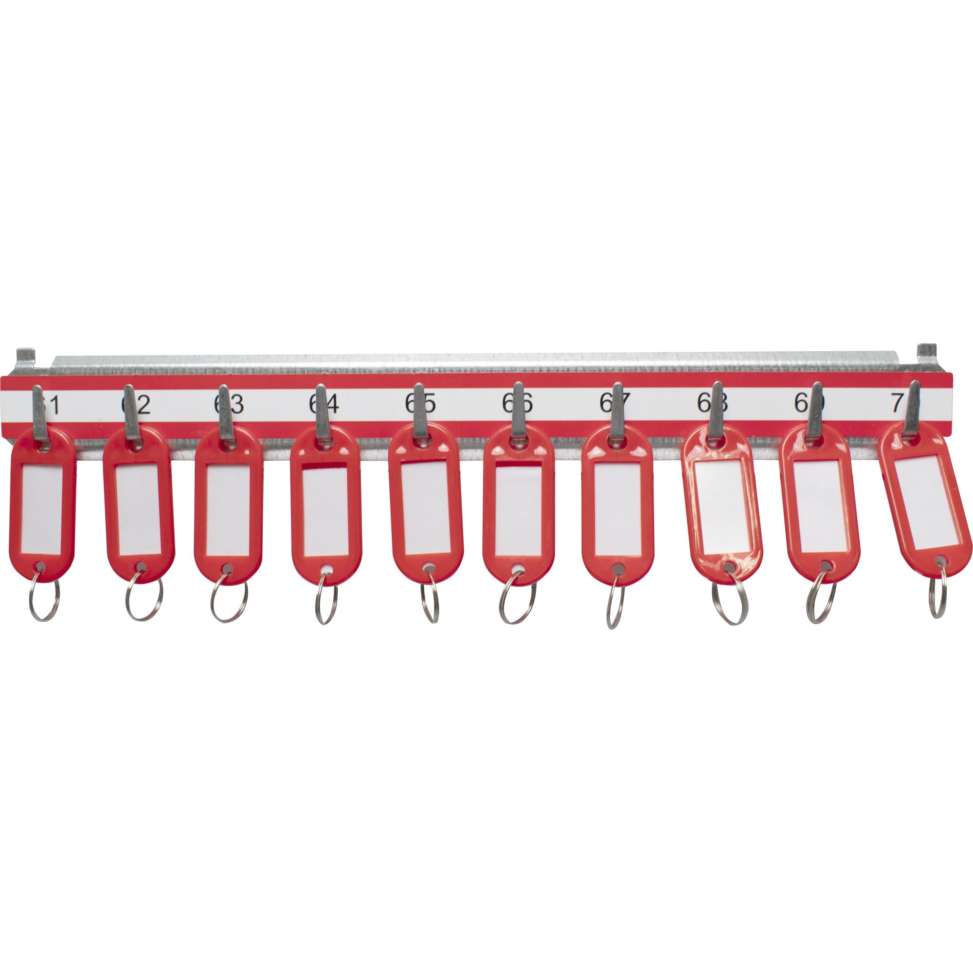 Barska AF13682 Labeled Key Shelves w/ 1-100 Numbered Hooks for Key Cabinets