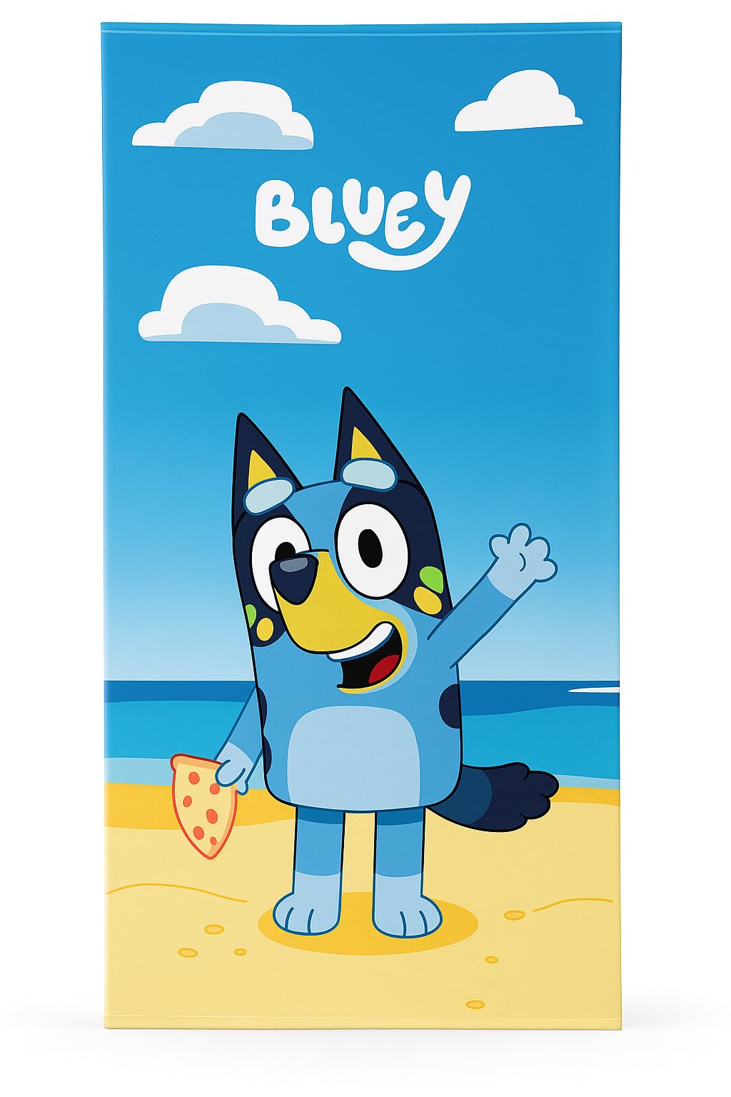 Bluey Children's Beach Towel, 140 cm x 70 cm, Polyester