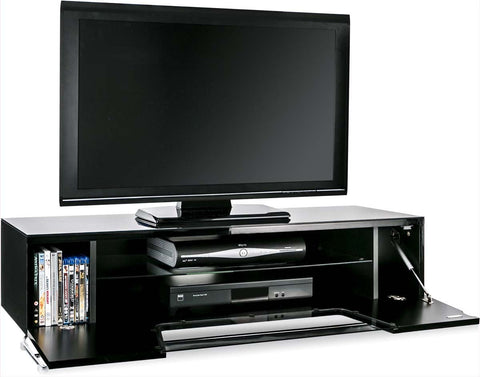 Alphason Chromium 2 1200 TV Cabinet - Black