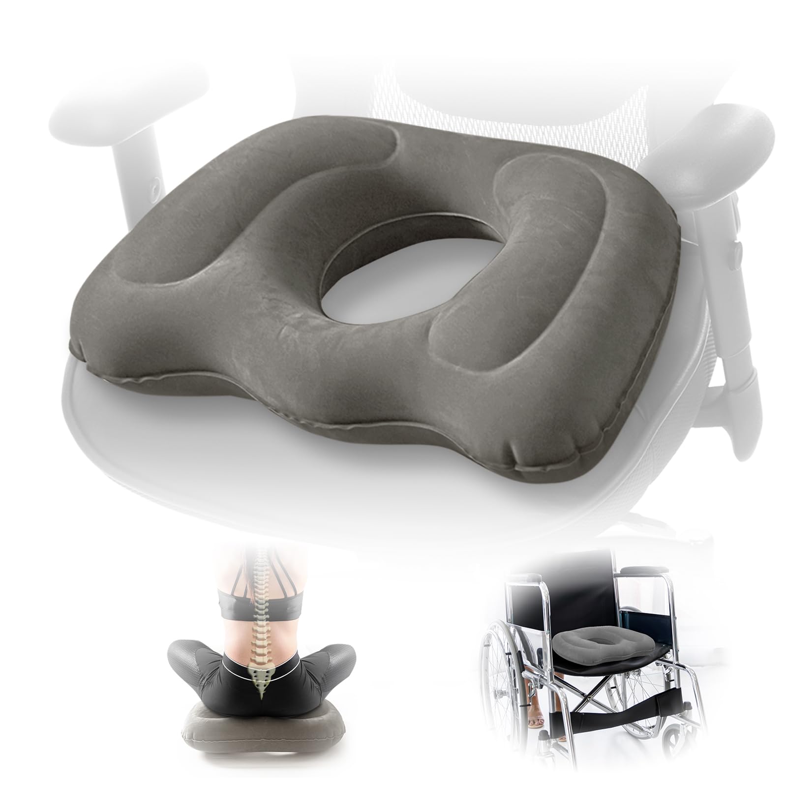 Hantaiwan Doughnut cushion,inflatable donut pillow,coccyx cushion,