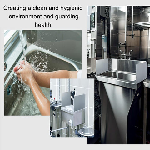 2 Pcs Side Splash Guard, Stainless Steel Faucet Splash Protector Wall Mount Fryer Splatter Shield with Screws for Kitchen Restaurant Bathroom