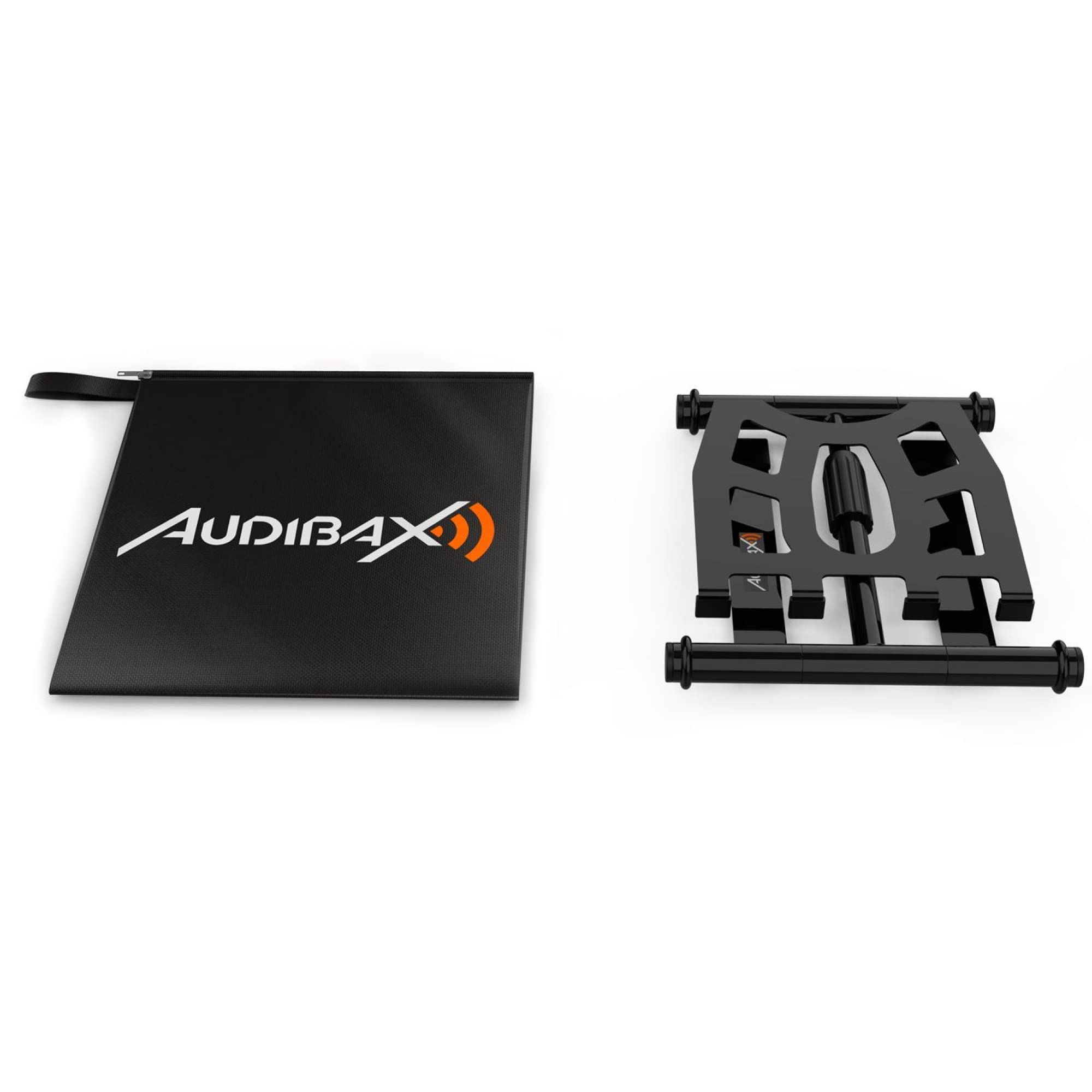 Audibax 10157147 TOP-30 Professional Folding Laptop DJ Stand with Bag