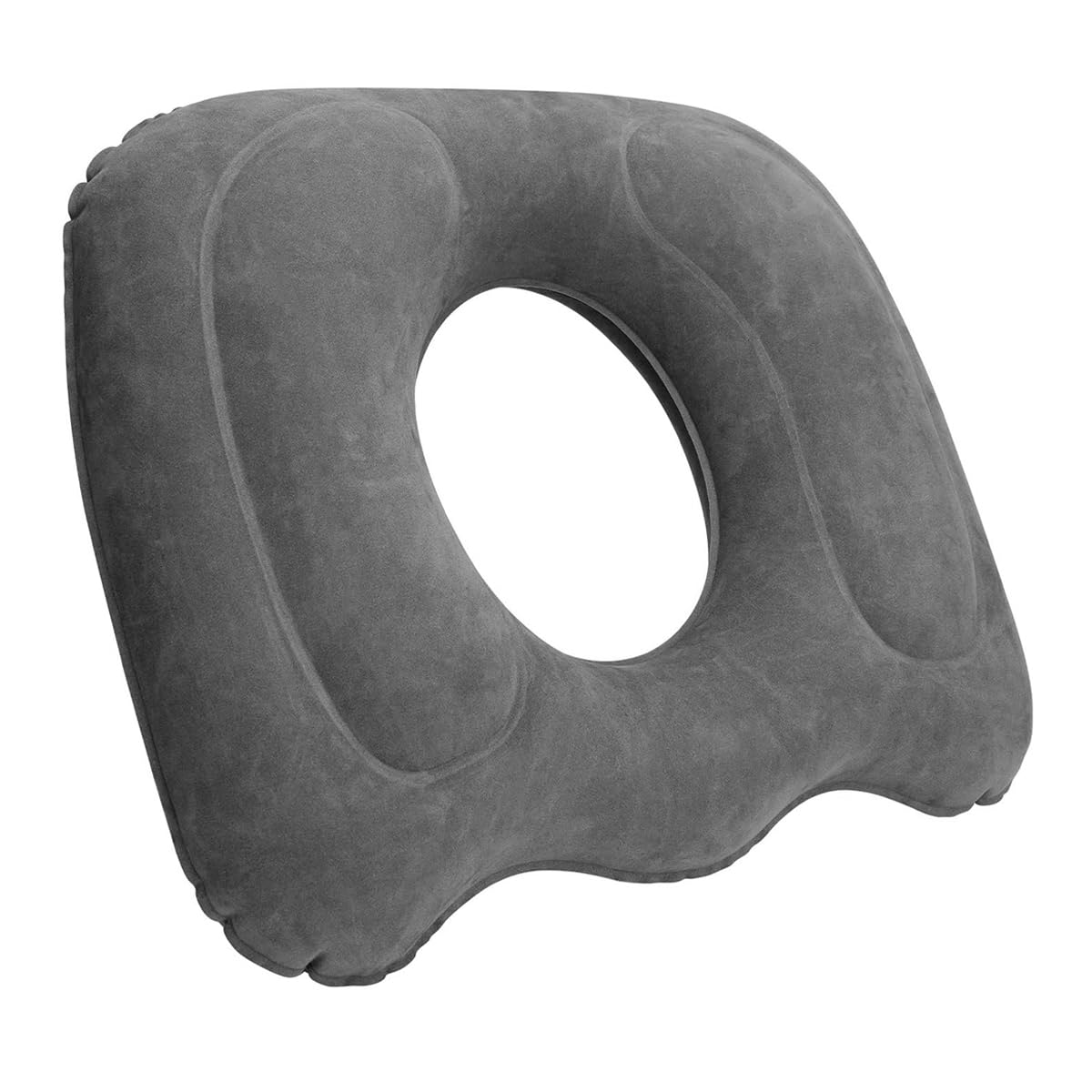 Sarini Inflatable Hemorrhoid Cushion - Ring Donut Cushion Inflatable Seat Cushion Pillow Excellent For Tailbone, Prostate, Sciatica, Bed Sores