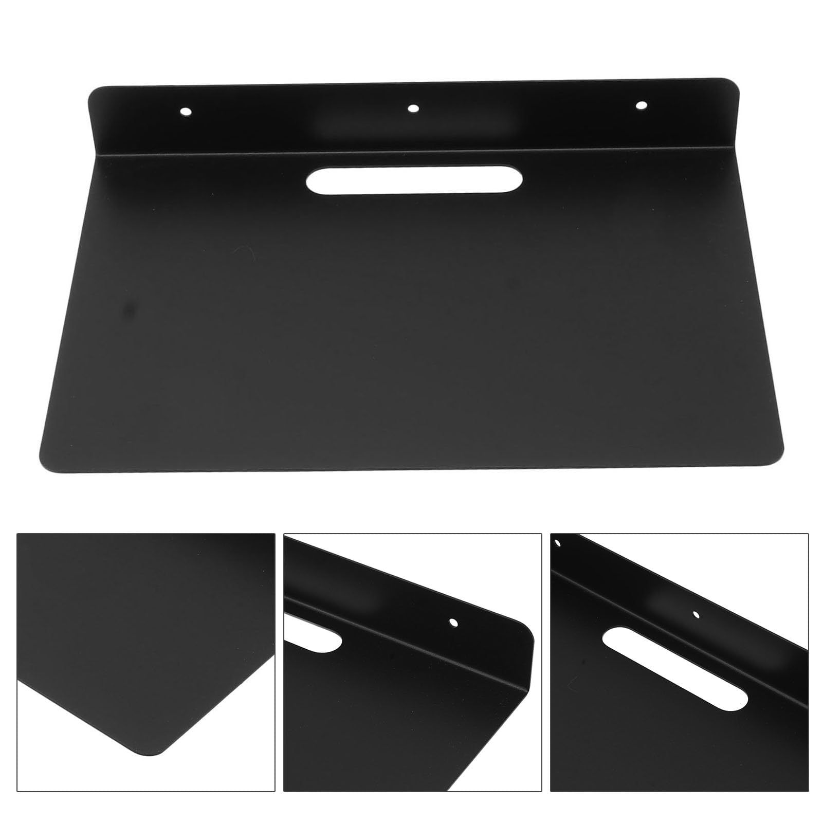 TOPINCN Floating AV Shelf Thickened Projector Router Camera Rack Mounted Box Sturdy Rack for Set Top Box Bracket Audio Visual Shelving