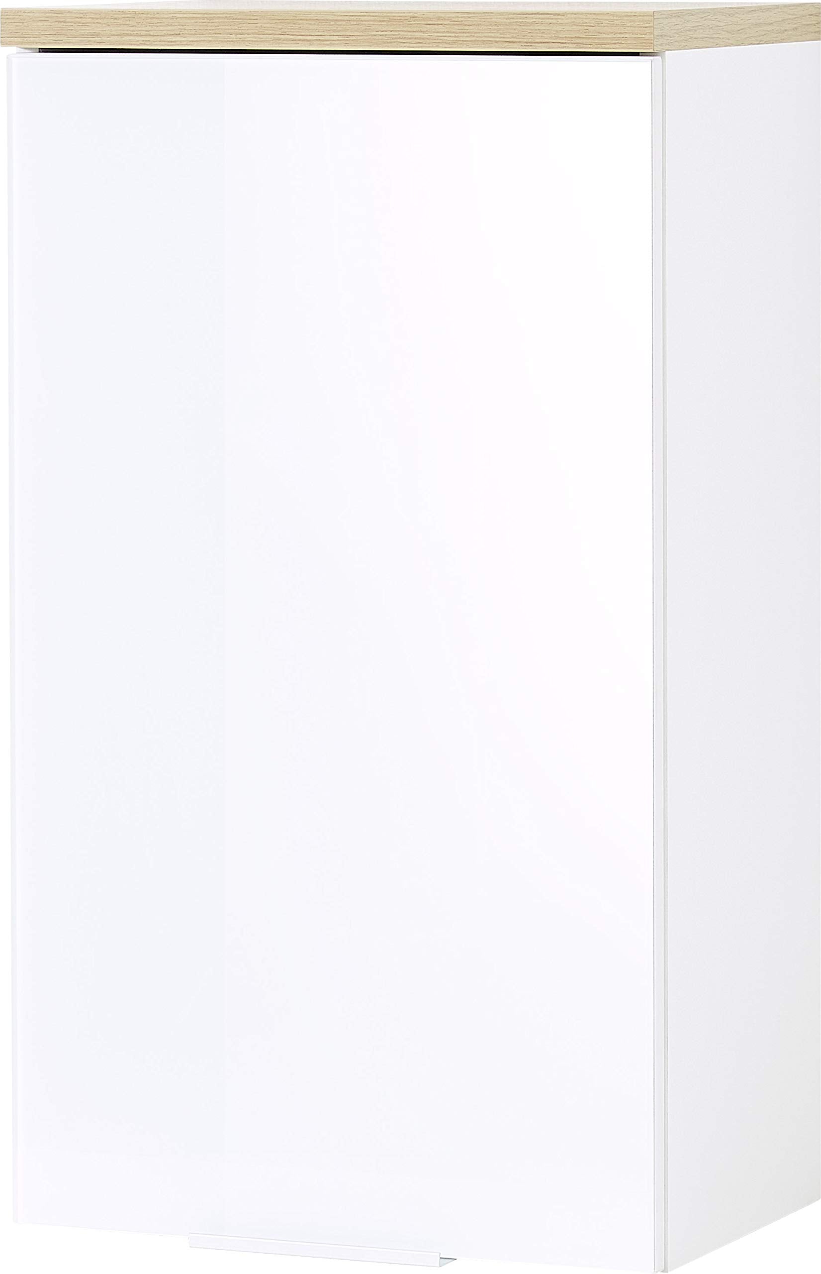 GERMANIA DIE MÖBELMACHER Wallcabinet, White/Navarra Oak, 39 x 69 x 27 cm