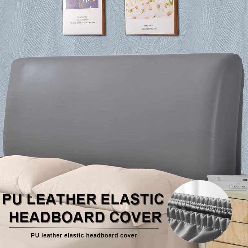 Bestenrose Headboard Cover for Double King Size Bed Waterproof Pu Cover