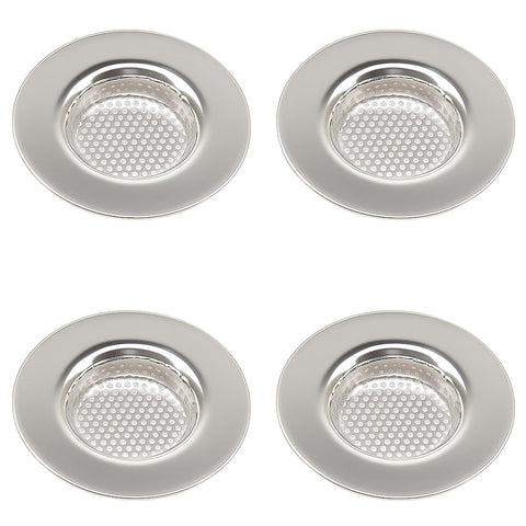 4Pcs Sink Strainer, Stainless Steel Kitchen Sink Strainer Plug, Stainless Steel Sink Drain Strainer